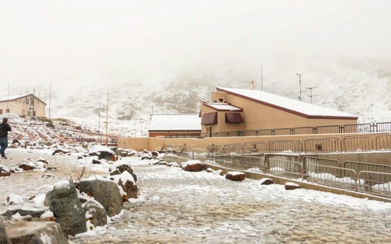 Murodo Station With Snow