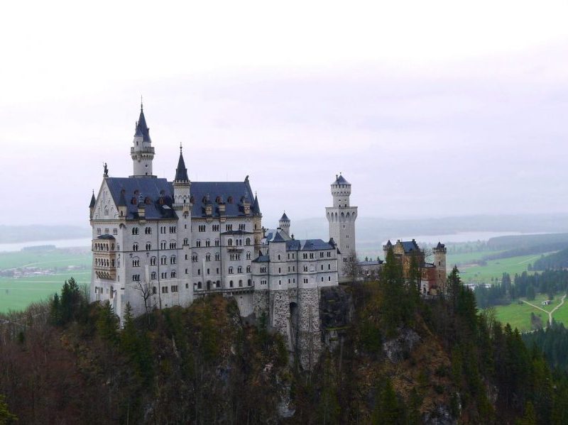 Neuschwanstein Castle View from Marienbrücke