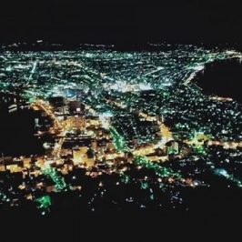 Night View from Mt Hakodate