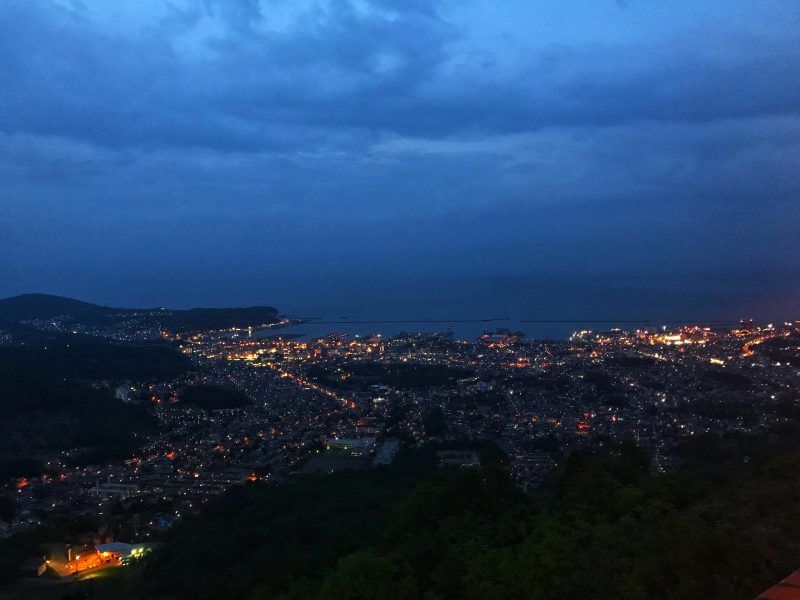 Night View from Mt. Tenguyama