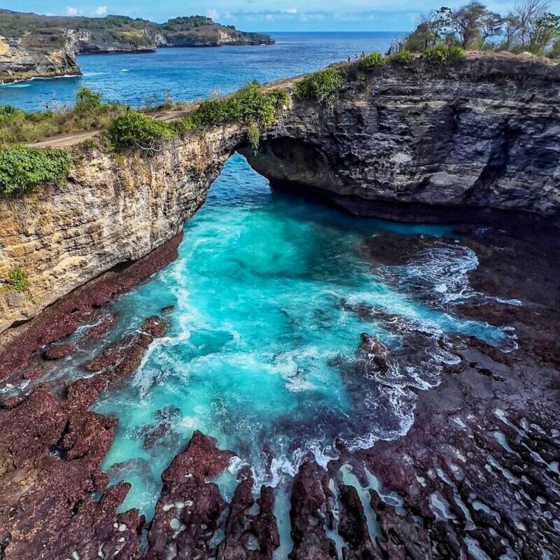 Nusa Penida itinerary - Pasih Uug Beach