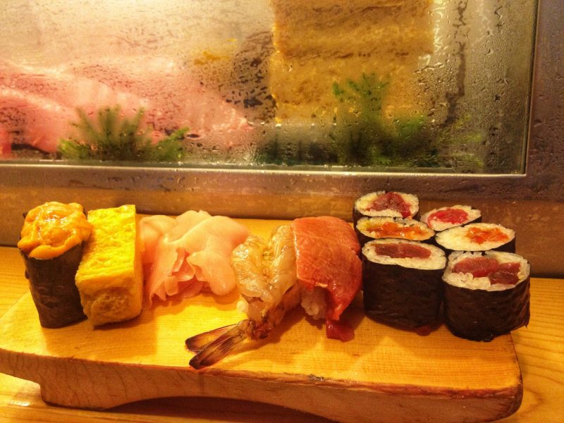 Omakase set from Daiwa Sushi