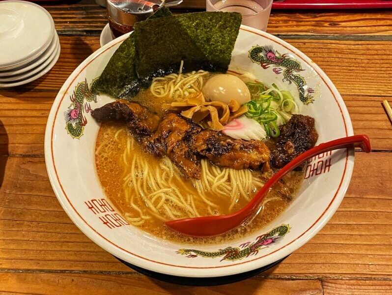 Osaka Best Ramen - Hanamaruken Namba Hozenji