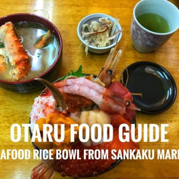 Otaru Food Guide: Seafood Donburi at Sankaku Market