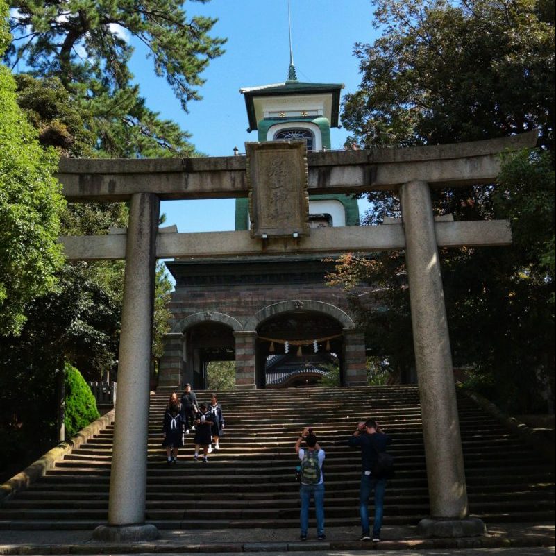 Oyama Shrine Entrance