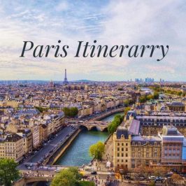 Paris Itinerary