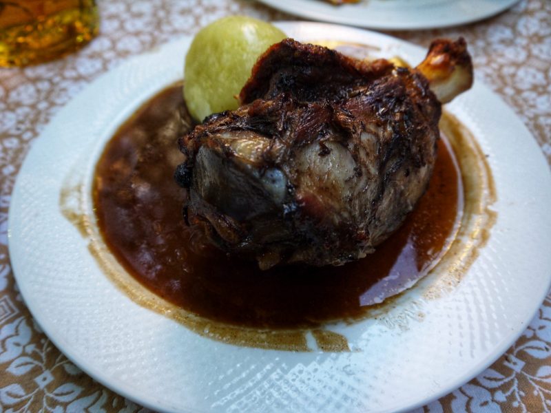 Pork Knuckle in Hofbräuhaus