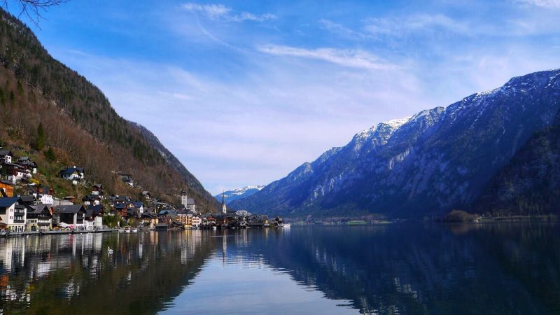 Postcard Perfect View At Hallstatt South