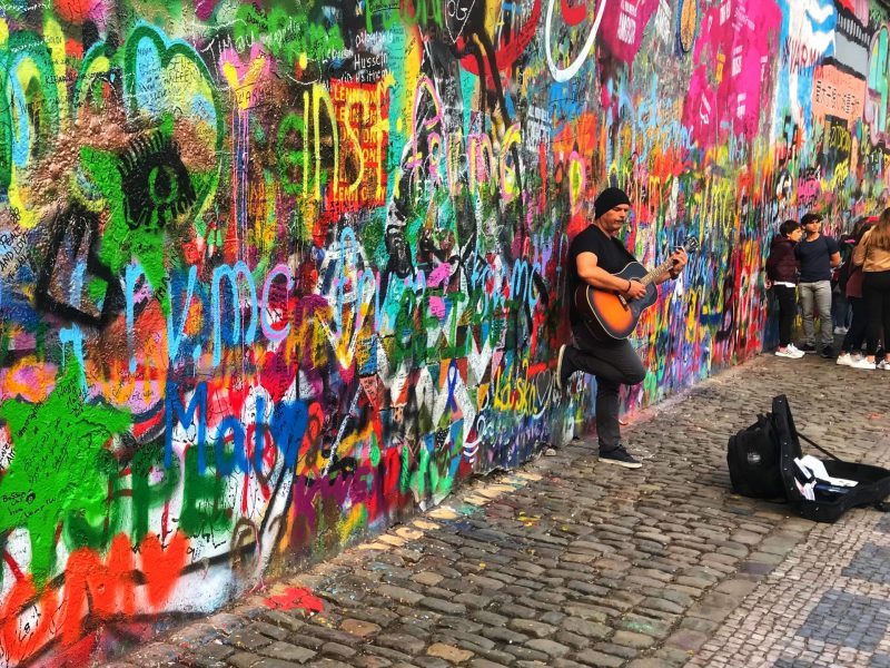 Prague Itinerary - John Lennon Wall