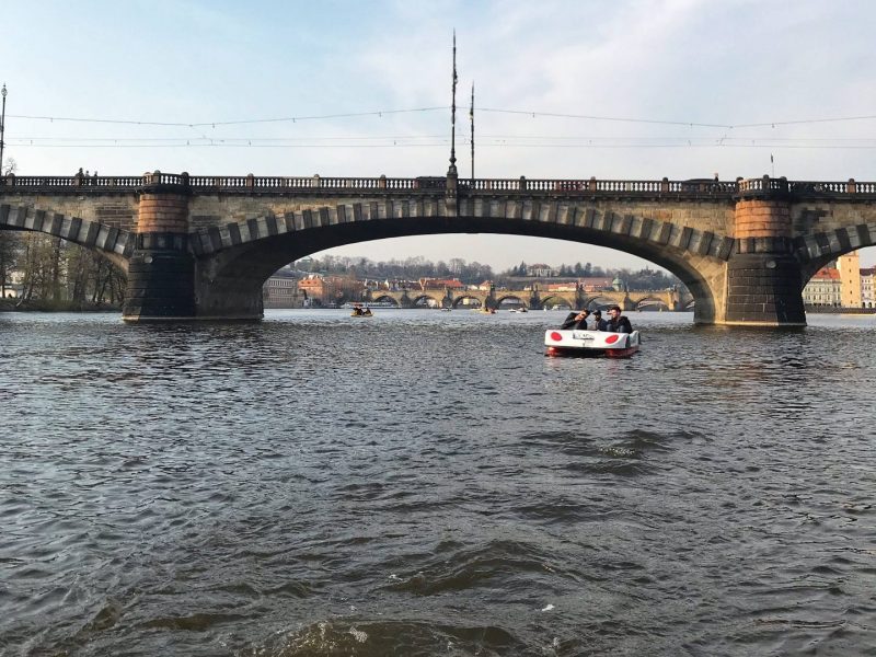 Prague Itinerary - Paddleboat Ridding
