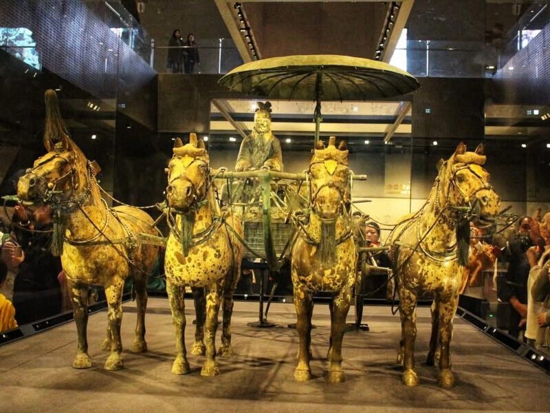 Qin Bronze Chariot