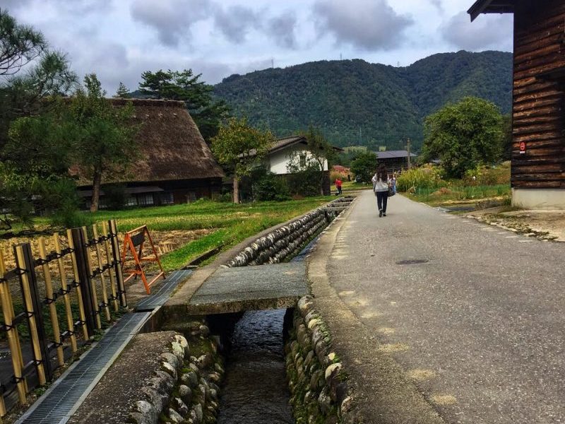 Quaint Village View at Shirakawago