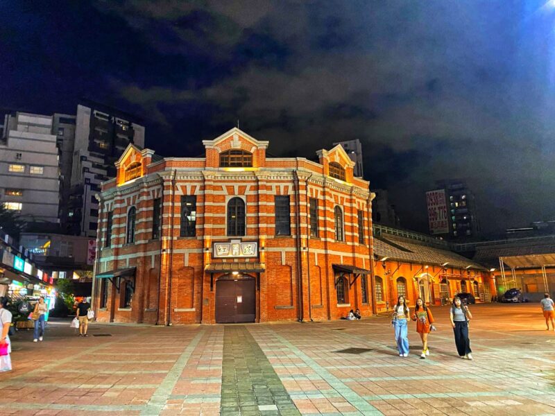 Red House Ximending at Night