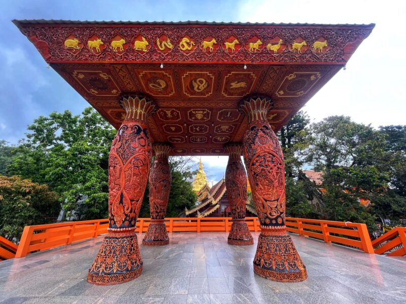 Religious artwork at Doi Suthep