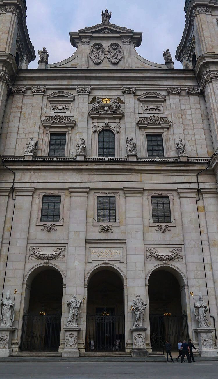 Residenzplatz With Salzburg Cathedral And DomQuartier