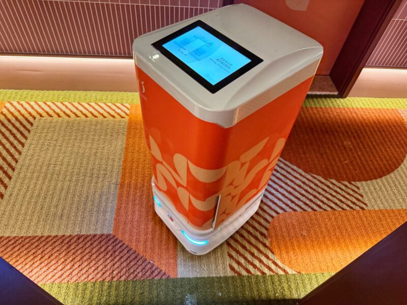 Robot Food Delivery to Room