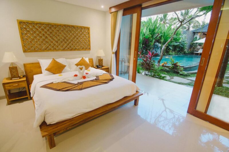 Room View on Taman Amartha Villa Ubud