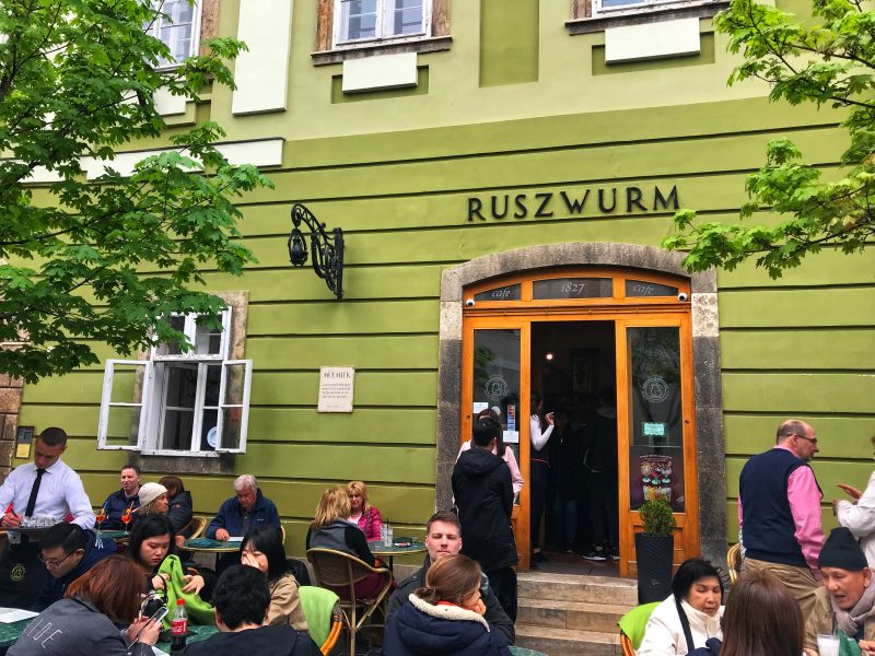 Cake At Ruszwurm Budapest