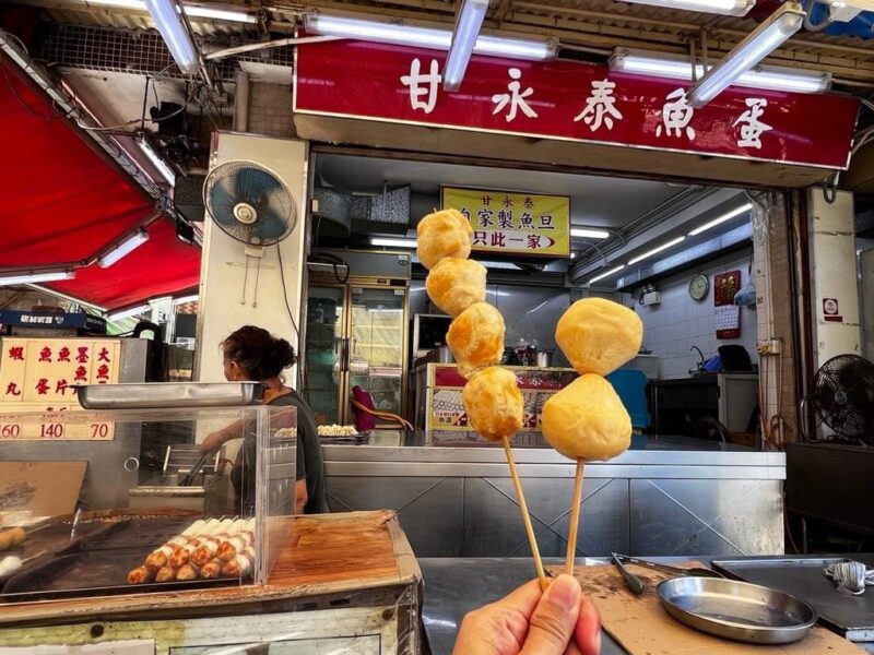 Sample Local Delicacies in Cheung Chau