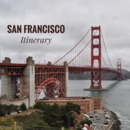 San Francisco Itinerary Travel Guide Blog