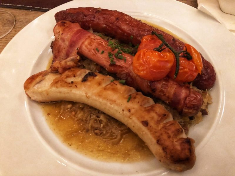 Sausage Variation in Alter Fuchs Salzburg