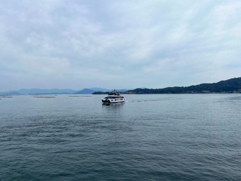 Scenic Ferry Ride To Miyajima Island