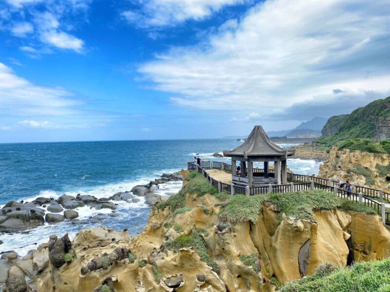 Scenic Pavilion at Heping Island Park