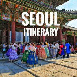 Seoul itinerary A Travel Guide blog