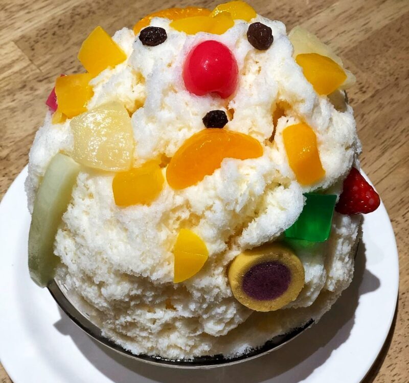 Shirokuma Polar Bear-Shaped Dessert