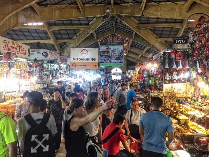 Shopping at Ben Thanh Market