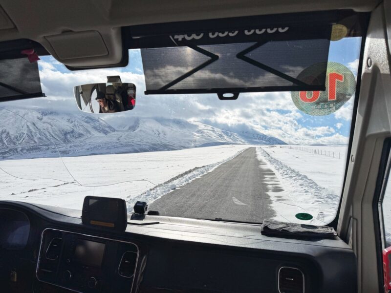 Shuttle Bus to the Mountain Base