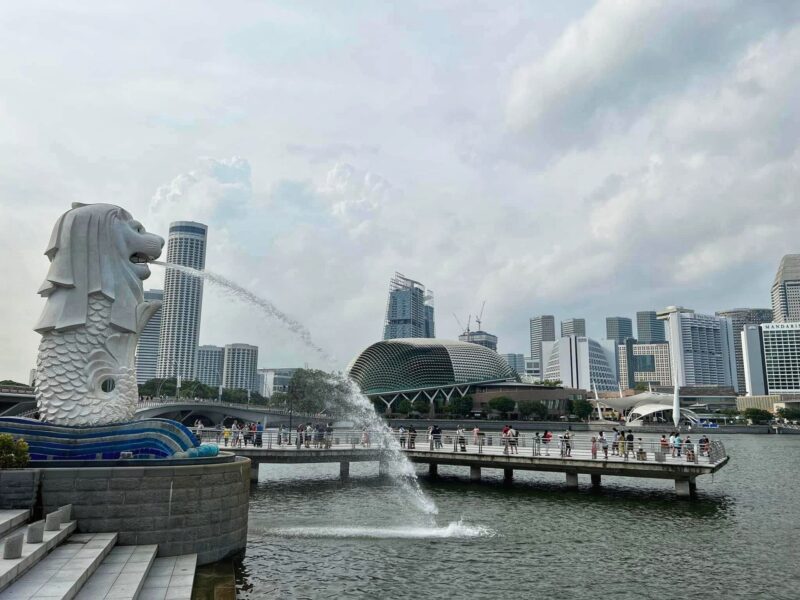 Singapore itinerary - Merlion Park