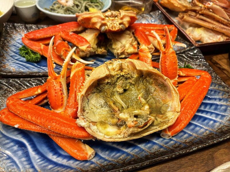 Sinonomesou Review - Eat Matsuba Snow Crab