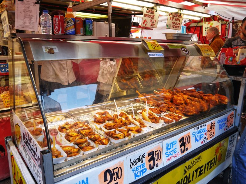 Snack Food in Local Market Amsterdam