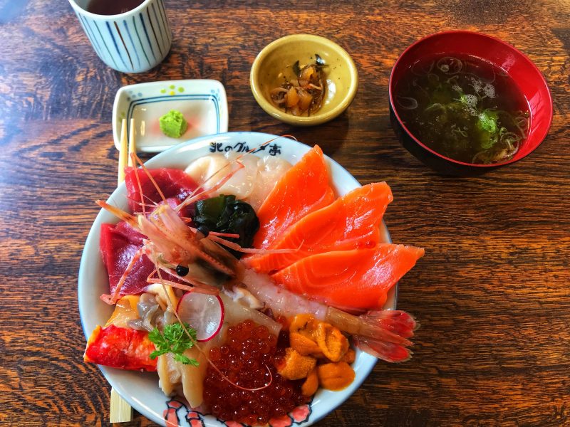 Kaisendon in 海鮮食堂 北のグルメ亭