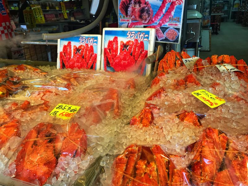 Walking Around in Sapporo Central Wholesale Market