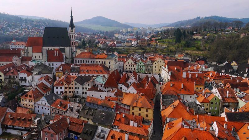 Best Panoramic Photo Spot In Cesky Krumlov