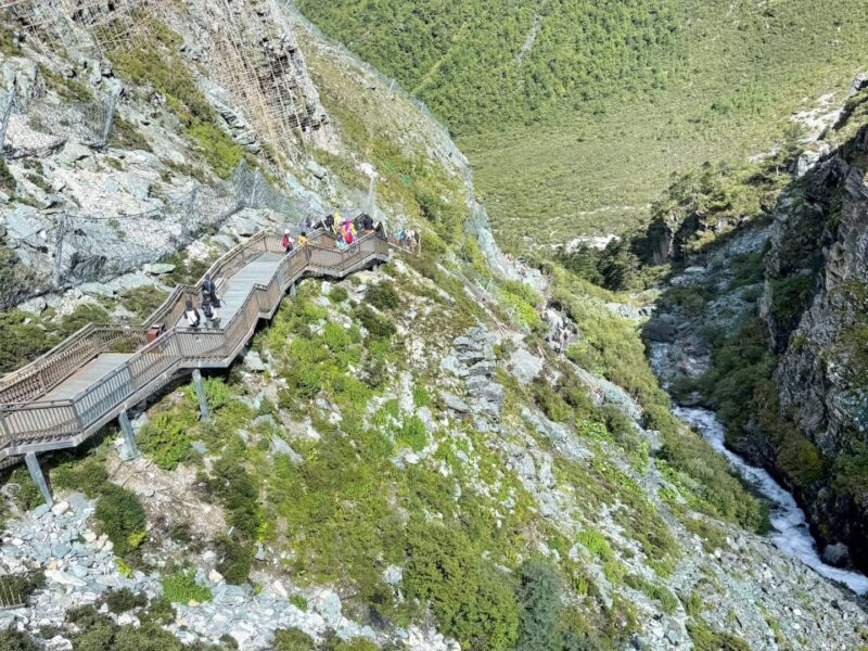 Steep Stairs Path at Yading Nature Reserve