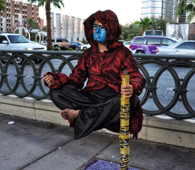 Street Performer - Las Vegas Travel Guide Blog
