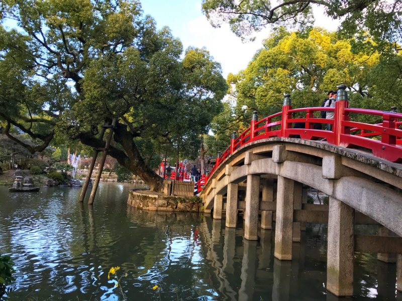 Strolling in Dazaifu