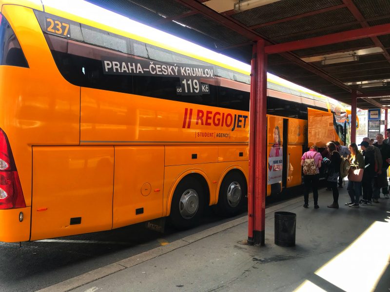 From Prague to Cesky Krumlov By Bus