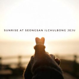 Sun Rise At Seongsan Ilchulbong