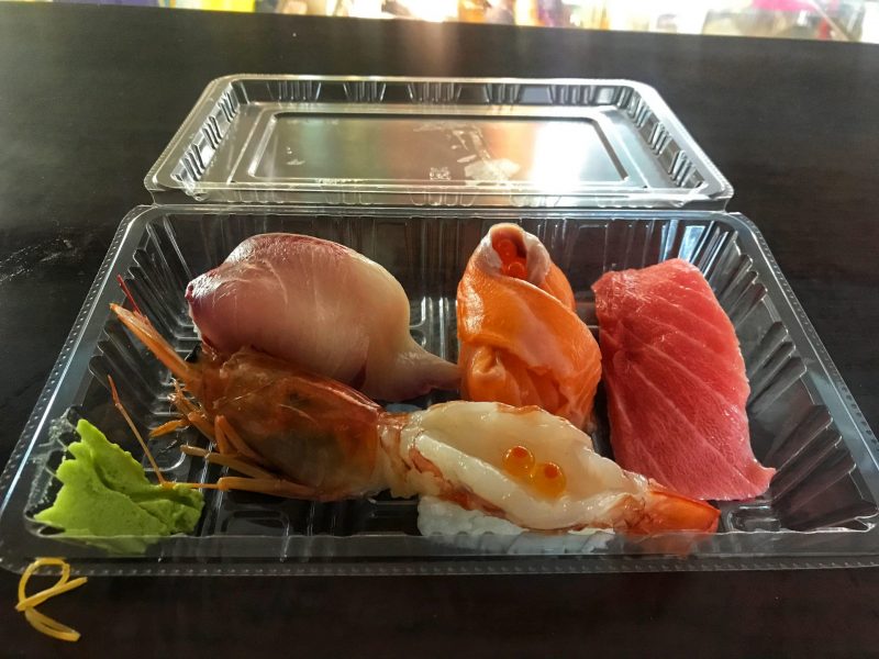 Sushi in Karato Market