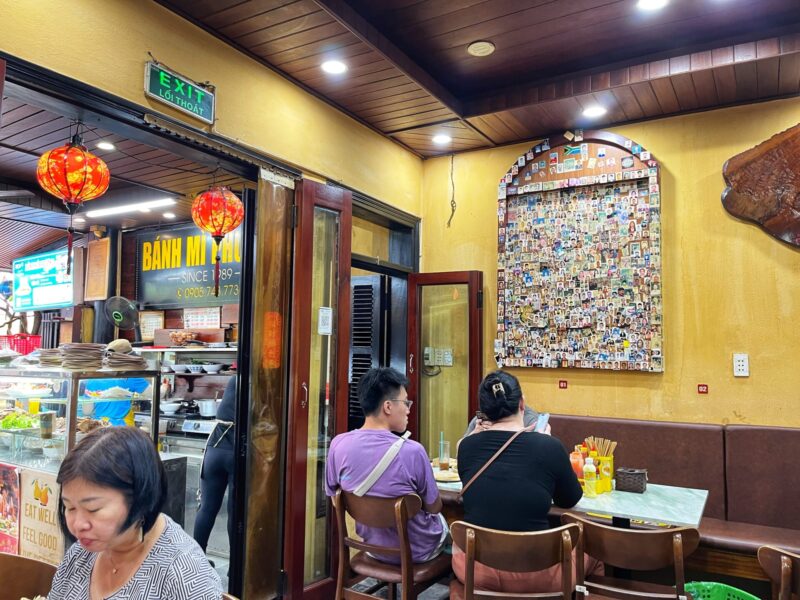 Table Services at Banh Mi Phuong