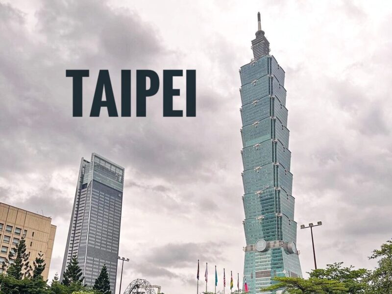 Taipei Itinerary Travel Guide Blog