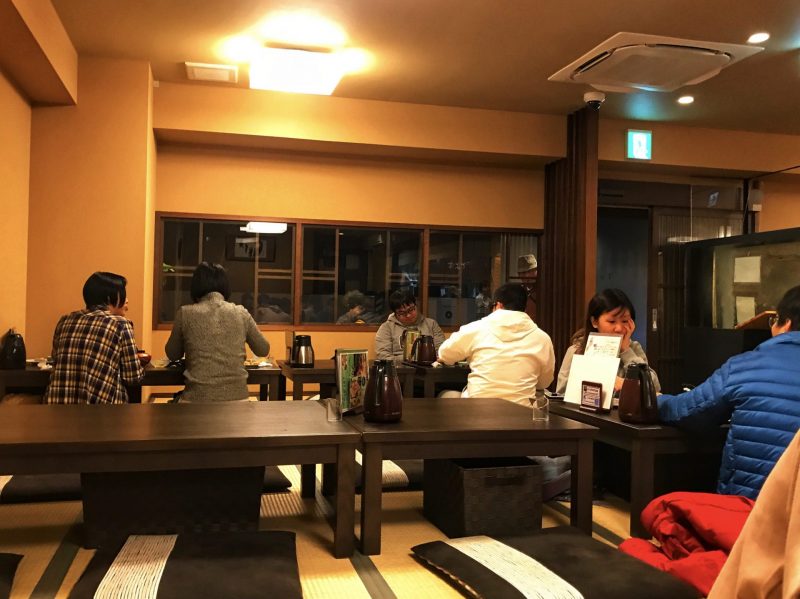 Tatami Seating in Toyotsune Beppu