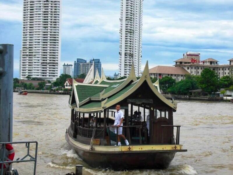 The Chao Phraya Tourist Boat