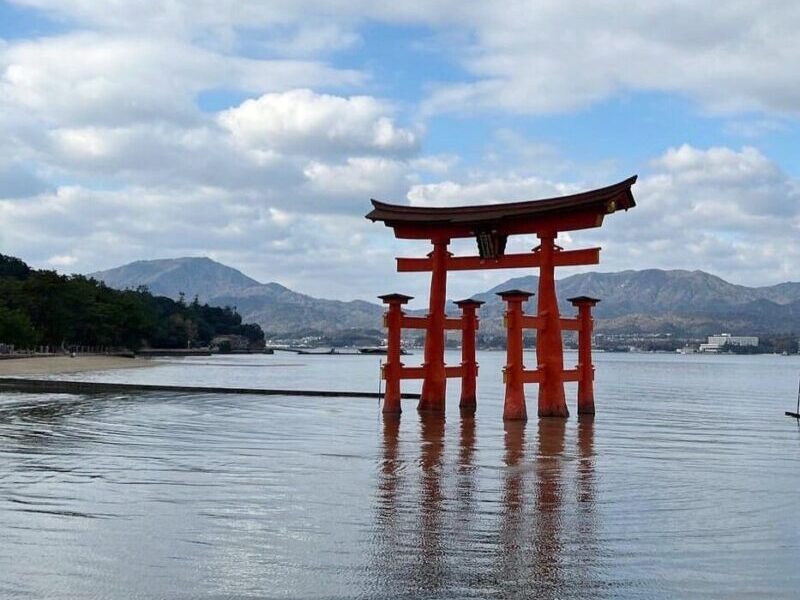 The Floating Miyajima Torii Gate
