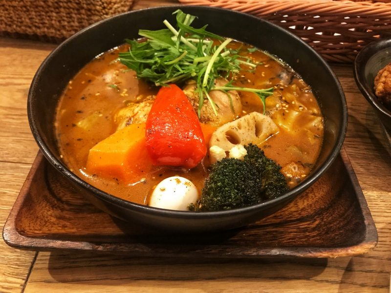 The Soup Curry from Garaku Sapporo