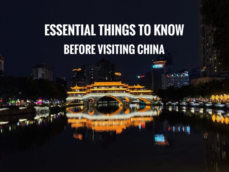 Things to Know Before Visiting China